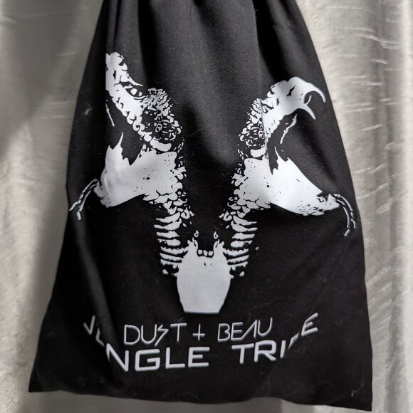 Jungle Tribe VEGAN 2.0 Black Canvas Faux Leather Holster Bag - Picture 10 of 10